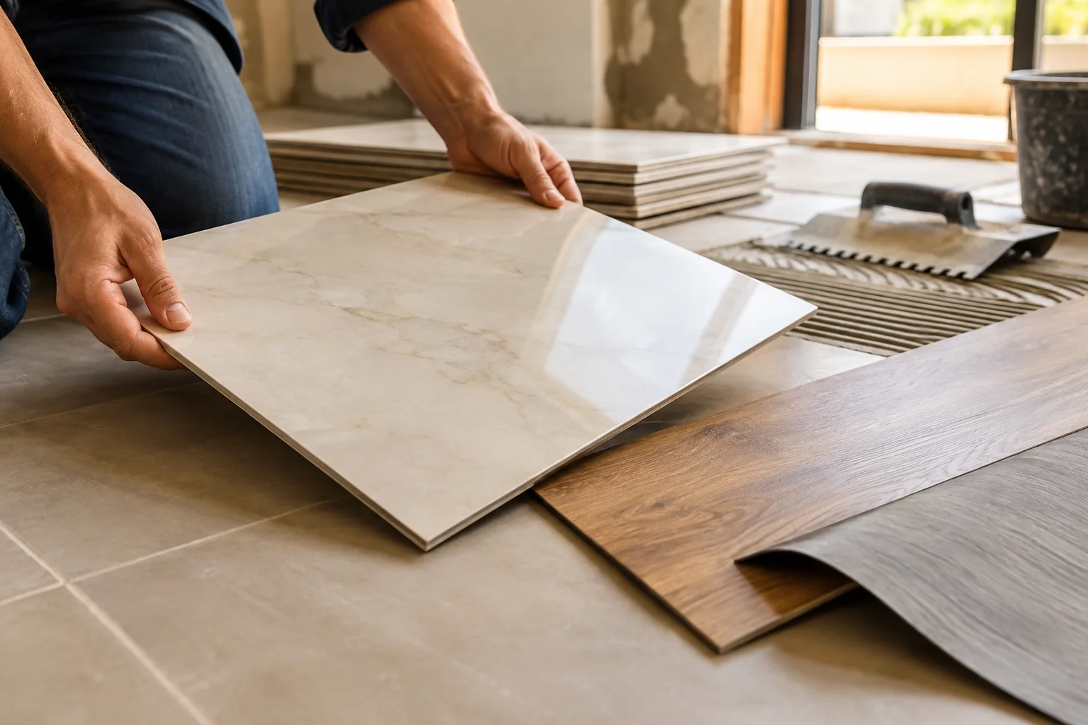 Como Escolher Revestimentos para Casa: Guia de Porcelanato, Cerâmica e Vinílico