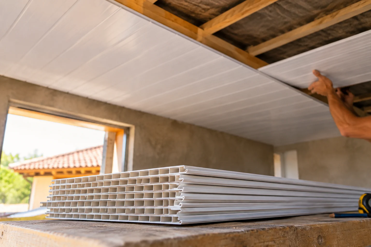 Calculadora de Forro PVC: Réguas e Metros Lineares por Ambiente
