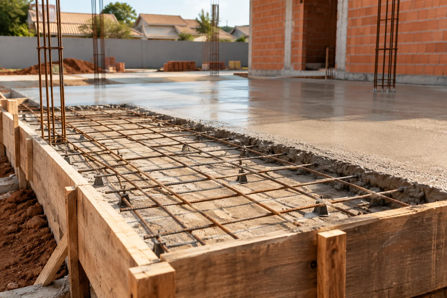 Guia de Estrutura Residencial: Fundação, Laje, Contrapiso e Muro