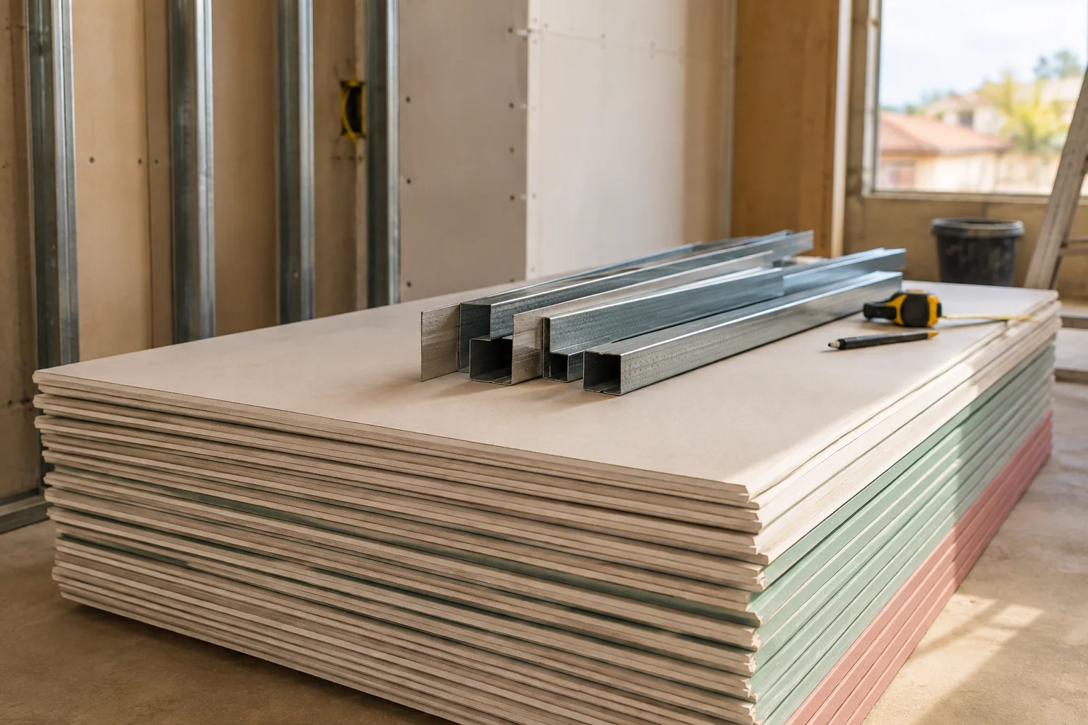 Preço da Chapa de Drywall em 2026